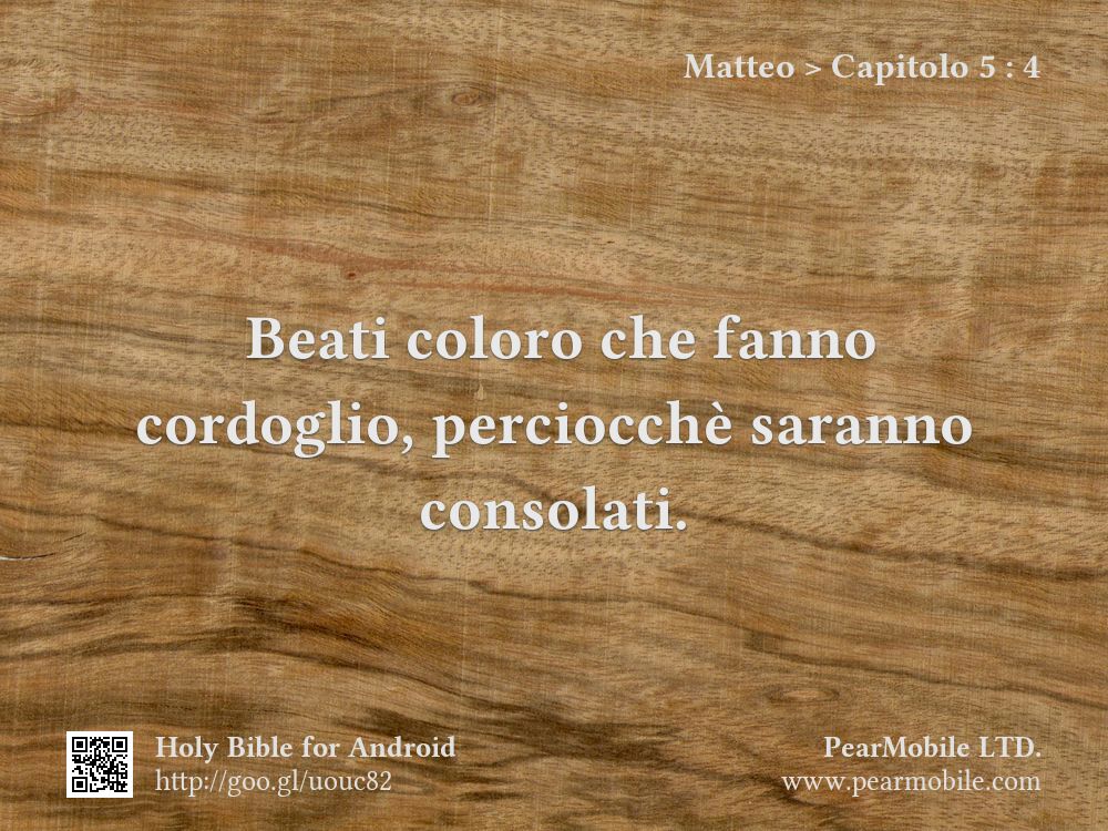 Matteo, Capitolo 5:4